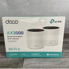 TP-LINK Deco X55 AX3000 Mesh Wi-Fi 6 System (2pack) 4500 Sq.Ft Open Box picture
