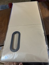 Set of 4 Modern Minimalist Storage Boxes with Oval Cutout Handle picture