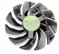 87mm GIGABYTE AORUS RX580 RX570 Fan Replacement 4Wire T129215SU Counterclockwise picture