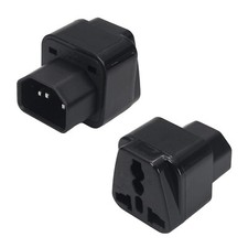 PDU UPS IEC 320 C14 to Universal Female Power Adapter picture