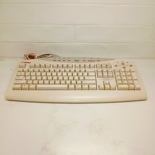 VTG Compaq Presario Wired Multimedia Keyboard SK-2700 Beige PS/2 - Works great picture