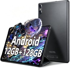Android 13 Tablet, 10 Inch Tablets with Case, 12GB+128GB+1TB Jet black picture