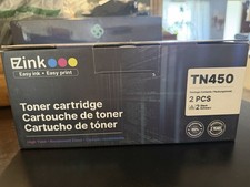 2-Pack EZink TN450 Black Premium Toner Cartridge Fit/For Brother Models picture