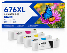 4PK 676XL for 676XL 4PK: T676XL120 T676XL220 T676XL320 T676XL420 picture