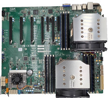 Supermicro X10DRG-Q 2x Xeon E5-2696 v4 44-Core 128GB ECC RAM Heatsinks picture