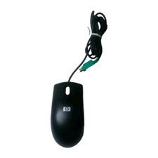 hp mouse hewlett packard mo42kc s/n 0311032732  p/n 333530-001 PS2 ball picture