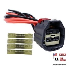 4-Way Radiator Cooling Fan Connector Compatible with 2013-2018 Ram 1500 | picture