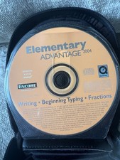 Encore Elementary Advantage 2004 Writing Typing Fractions CD Windows picture