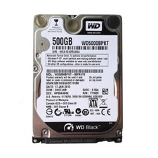 Western Digital 500GB WD5000BPKT 7200RPM 16MB SATA 2.5