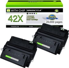 Two Pack HP 42X Q5942X Toner LaserJet 4250 4350 Black picture