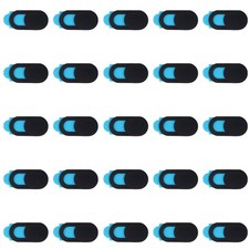 Webcam Cover Slide (25-Pack) – Ultra-Thin Privacy Camera Blocker for Black  picture