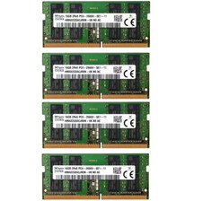 New Hynix 64GB (4X16GB) DDR4 2666MHz PC4-21300 SODIMM Memory Ram HMA82GS6CJR8N picture