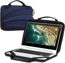 11.6 Inch Chromebook Sleeve Case Briefcase Shoulder Bag with Accessory Pouch picture