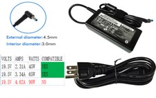 HP 17-by4008ca 17-by4010nr 17-by4058cl 17-by4063cl 65W AC Charger Adapter Power  picture