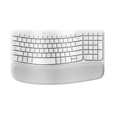 Logitech Wave Keys Wireless Ergonomic Keyboard, Off-White (920-012275) picture