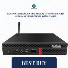 Lenovo THINKCENTRE M920Q i5-8500T@2.1GHz 8GB RAM 256GB NVMe Win11P WIFI picture