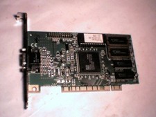 PCI Video card ATI 2MB  109-32100-20 Mach64  EXM321 WinCharger 113-32114-104 VGA picture