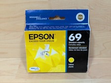 Epson T0694 69 Yellow Ink Cartridge Brand NEW SEALED Standard Capacity picture