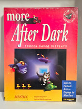 More After Dark Screen Saver Displays Version 1.0 New in Box Sealed Vintage 1993 picture