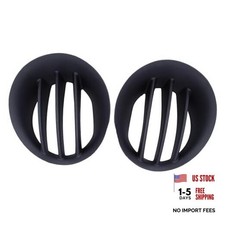 Front Driver and Passenger Side Fog Light Cover Bezel for Ram 1500 2003-2008, picture