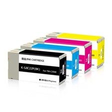 4SET--16PC SJIC22P Compatible Ink Cartridge for Ep-son ColorWorks TM-C3500 picture