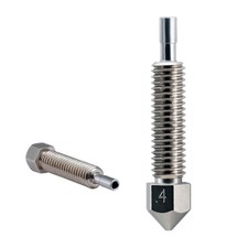 Microswiss Brass Plated 0.4mm Nozzle for FlowTech Hotend 3D Printer picture
