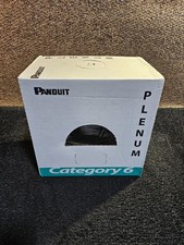 Panduit Copper Cable, Cat 6, 24 AWG, UTP, CMP, White, 1000ft. PUP6C04WH-WZ picture