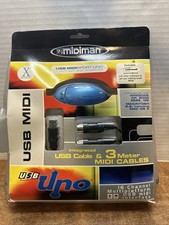 NEW Midiman M-Audio MIDIsport UNO 1 in/1 out USB MIDI Interface 16 Channels picture