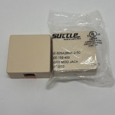 Suttle RJ48X Surface Mount Jack Screw Terminal Beige Lot of 22 New/Open Box picture