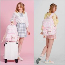 Water-Resistant Girls College Backpack Pink-1 picture
