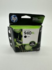 Genuine Brand New 940XL Black Ink Cartridge C4906AN OEM Selaed Box HP 8000 8500 picture