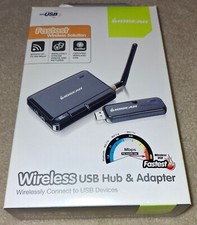 IOGEAR GUWH104 Wireless 4-Port USB Sharing Station for Home & Office picture