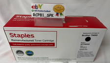 Staples (Reman)  Brother TN660 Black Laser Toner | Free Overnight Ship picture