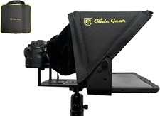 TMP100 Tablet iPad DSLR Video Camera Teleprompter Kit 70/30 Glass Glide Gear picture