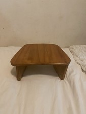 Folding Wooden Reading Slant Board Book Stand Ergonomic Laptop Tray MCM Style picture