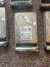 (Lot of 6) Dell Enterprise 4TB HDD SAS 12Gbps 3.5