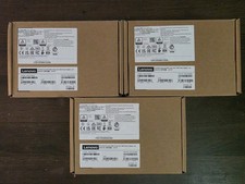 3-pack Lenovo ThinkPad 135 Watt Universal USB-C Dock 40AY0135US Bundle SEALED picture