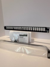 Leviton 49255-H24 QuickPort 24-Port 1RU 19