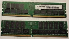 Lot of 12 Samsung 64GB PC4-2933Y RDIMM Server Memory RAM M386A8K40DM2 picture