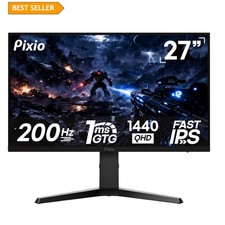Immersive PX277 Prime Neo V2 27-Inch Gaming Monitor – Fluid 200Hz & QHD Clarity picture