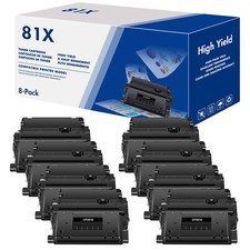 8PK Black CF281X Toner Fits for HP LaserJet MFP M630f M630h M630z M630dn Printer picture