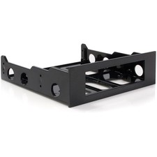 StarTech 3.5in to 5.25in Front Bay Adapter Bracket w Screws BRACKETFDBK picture