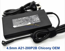 200W Chicony MSI A21-200P2B Katana A17 AI B8VE-896US Original AC Adapter Charger picture