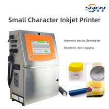 Industrial CIJ Inkjet Printer Variable Data Date Lot Barcode picture