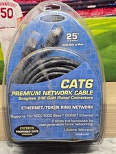 New Sealed Dynex Cat6 25ft Ethernet Computer Premium Network Cable 25'/7.6m picture