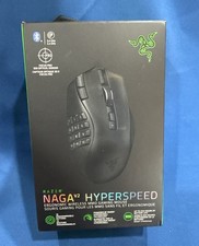 New Razer Naga V2 Hyperspeed RZ01-0360 Wireless Gaming Mouse Black picture