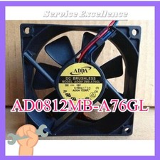 One ADDA AD0812MB-A76GL Ball Mute Chassis Cooling Fan Fast Shipping DC 12V 0.15A picture