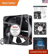 High Airflow 120mm 12V Dual Ball Cooling Fan - Quiet Operation & Long Lifespan picture