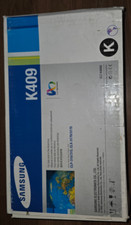 Genuine Samsung CLTK409 Black Toner Cartridge  picture
