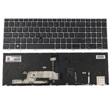 Genuine ZBook 15 G5 G6 17 G5 G6 US Backlit Keyboard for HP L12764-001 picture